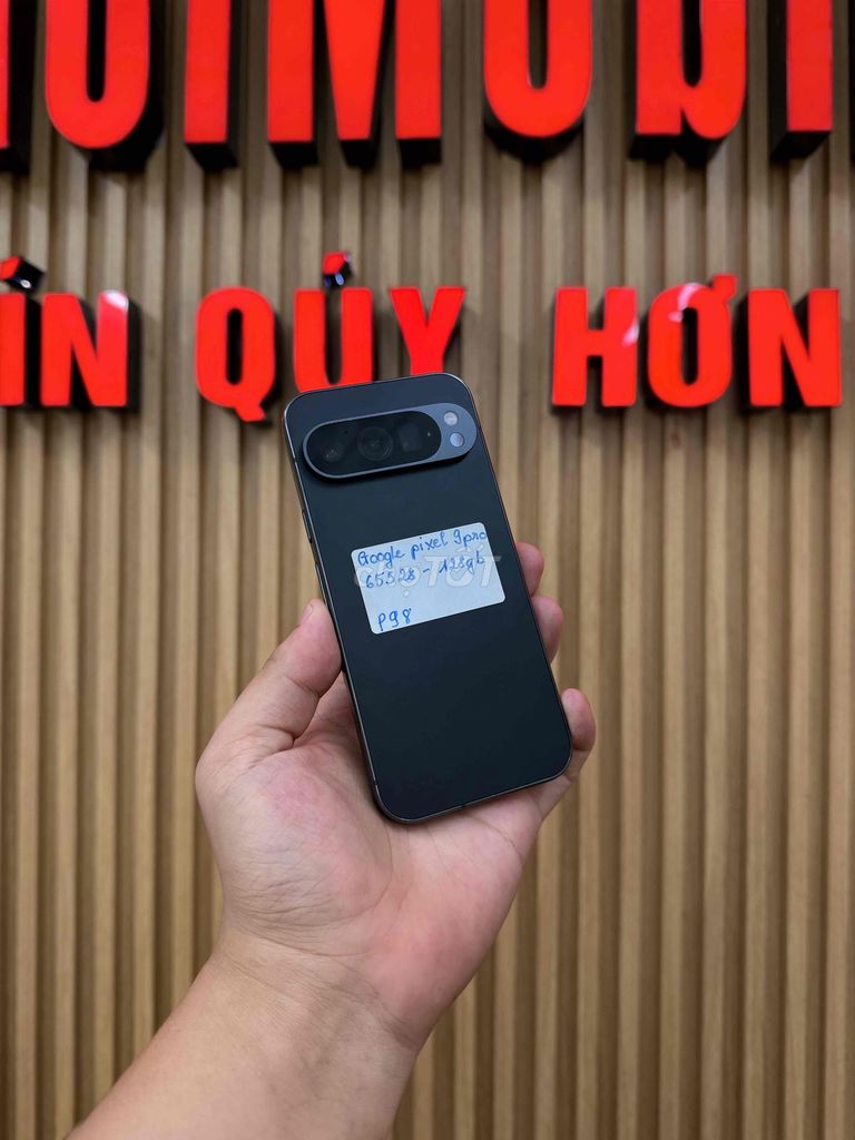 Google Pixel 9 Pro 128GB Đen. Mua bán Điện thoại tại Quận Đống Đa Hà Nội được đăng bởi  HT Mobie Trả góp nợ xáu bao duyệt hình 1