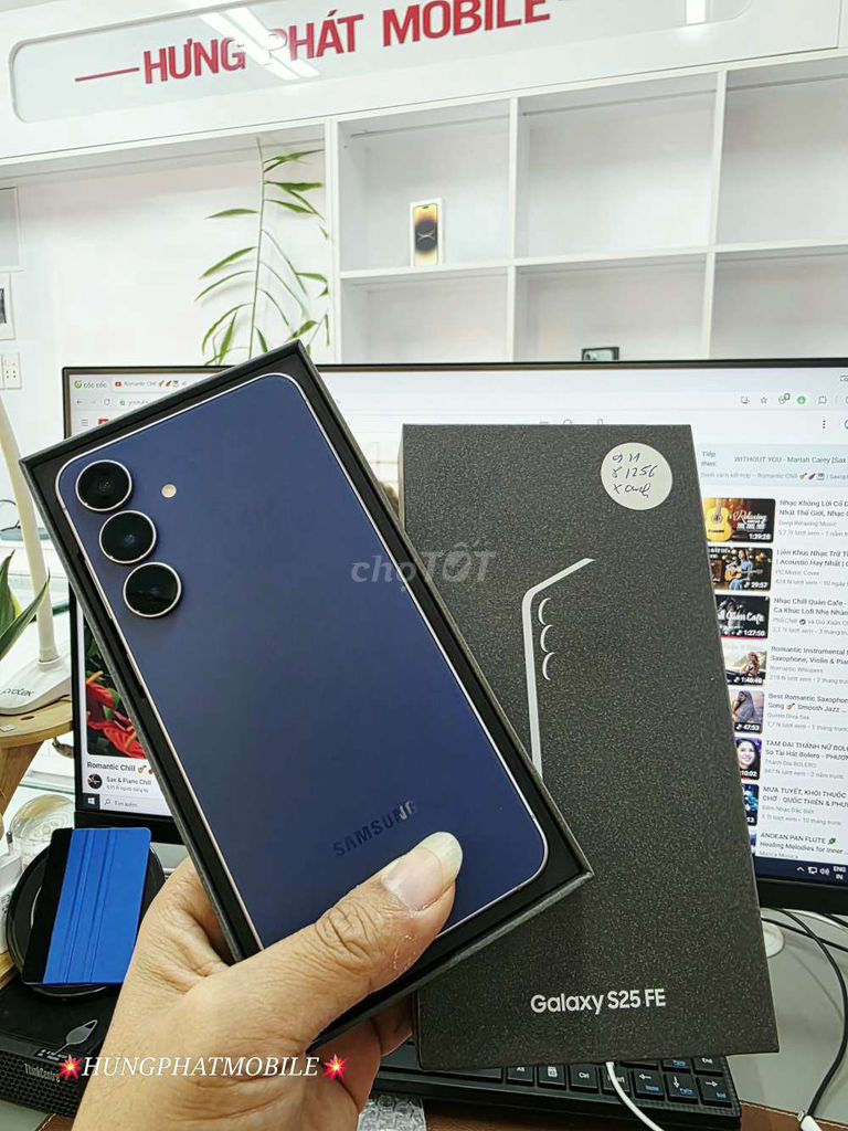 S25 FE BẢN 256G SSVN LIKE NEW BH DÀI 14/3/2027💥. Mua bán Điện thoại tại Quận Đống Đa Hà Nội được đăng bởi HƯNG PHÁT Mobile hình 1