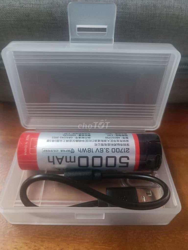 Pin sạc Acebeam 18650/21700. Mua bán Phụ kiện (Màn hình, Chuột...) tại Thành phố Thủ Đức Tp Hồ Chí Minh được đăng bởi Rollin Music hình 1