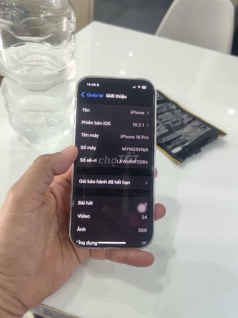 iPhone 16 Pro 128GB Titan VN/A. Mua bán Điện thoại tại Quận Tân Phú Tp Hồ Chí Minh được đăng bởi gia phat hình 1