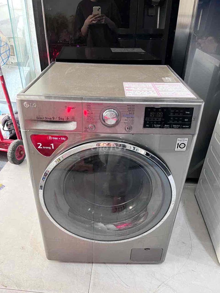thanh lý LG 9/5kg giặt sấy , giá rẻ, bao ship. Mua bán Máy giặt tại Quận Bình Thạnh Tp Hồ Chí Minh được đăng bởi long hình 1