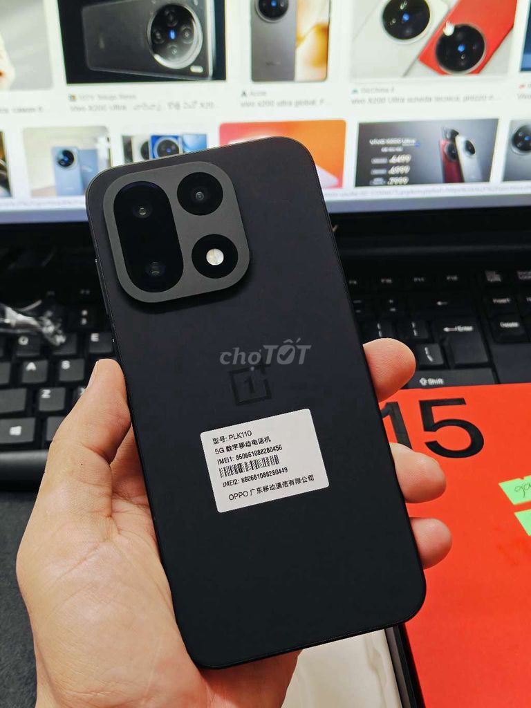 OnePlus 15 256GB Đen. Mua bán Điện thoại tại Quận Hà Đông Hà Nội được đăng bởi Tài hình 1