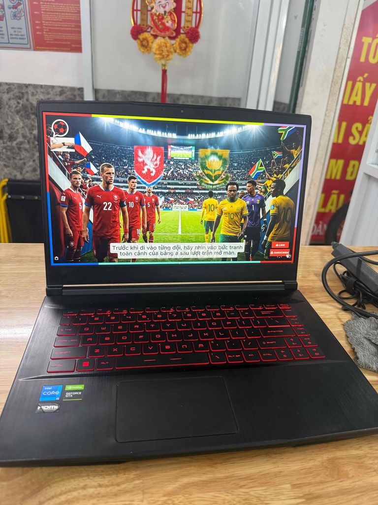 MSI GF63 Thin Gaming i5-11400H 16GB/512GB GTX 1650. Mua bán Laptop tại Quận 12 Tp Hồ Chí Minh được đăng bởi Tiến Phạm hình 1