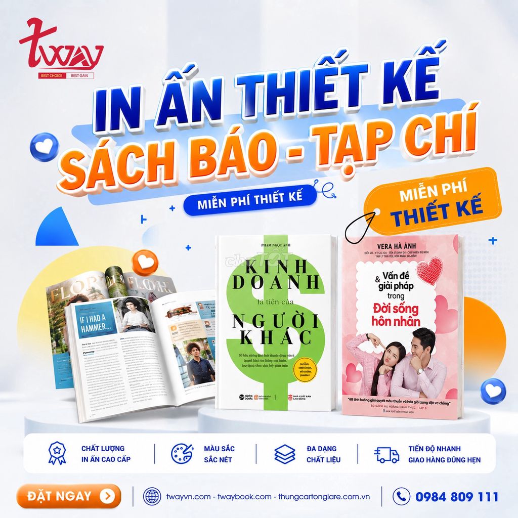 In Sách Giá Rẻ, Gia Công Hoàn Thiện Chuyên Nghiệp. Dịch vụ tại Quận Nam Từ Liêm Hà Nội được đăng bởi Pham Lan Anh hình 1