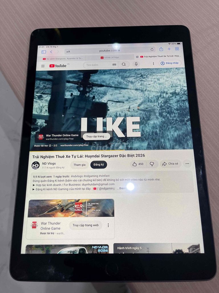 ipad gen 9. Mua bán Máy tính bảng tại Quận Hải An Hải Phòng được đăng bởi Hung163 hình 1