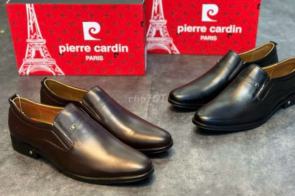 Giầy Pierre Cardin nâu và đen new