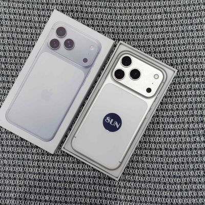 Apple iPhone 17 Pro 512GB Bạc 100% pin 01/2027
