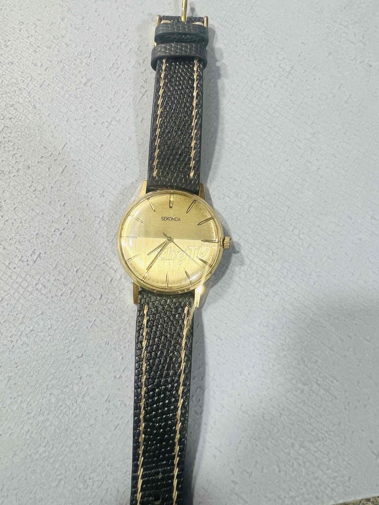 Đồng hồ Sekonda Nam Bọc vàng. Mua bán Đồng hồ tại Huyện Hóc Môn Tp Hồ Chí Minh được đăng bởi Phan Quyt hình 1