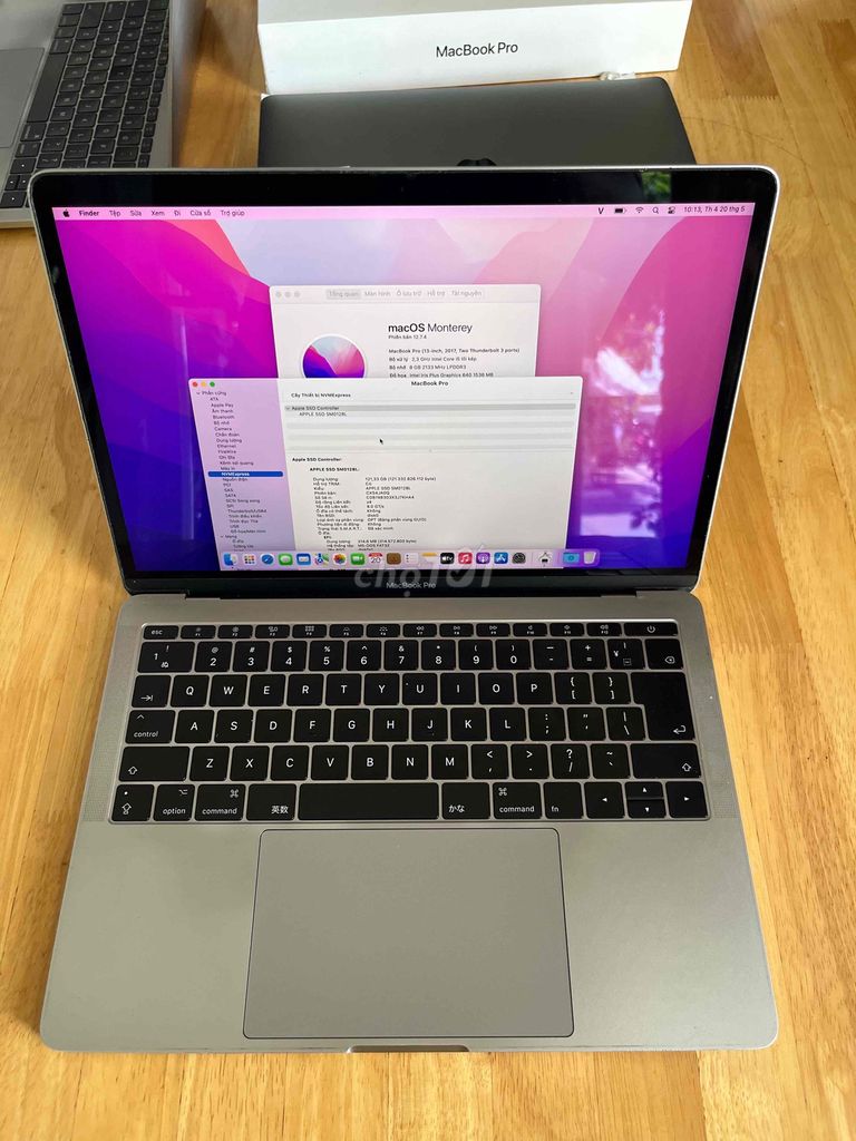 MacBook Pro 2017 i5 Ram 8GB Ssd 128GB. Mua bán Laptop tại Quận Sơn Trà Đà Nẵng được đăng bởi BƠ BƯ Macbook Cũ hình 1