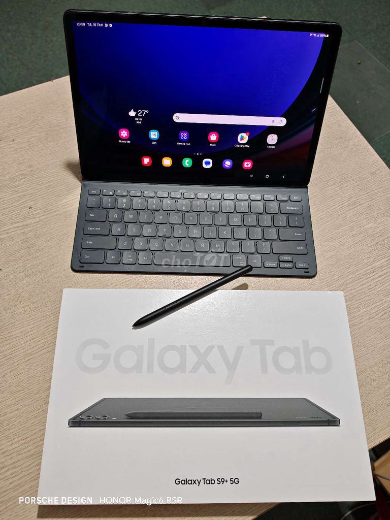 Samsung Tab S9 Plus 5G 512G VN 5/2025 GIAO LƯU