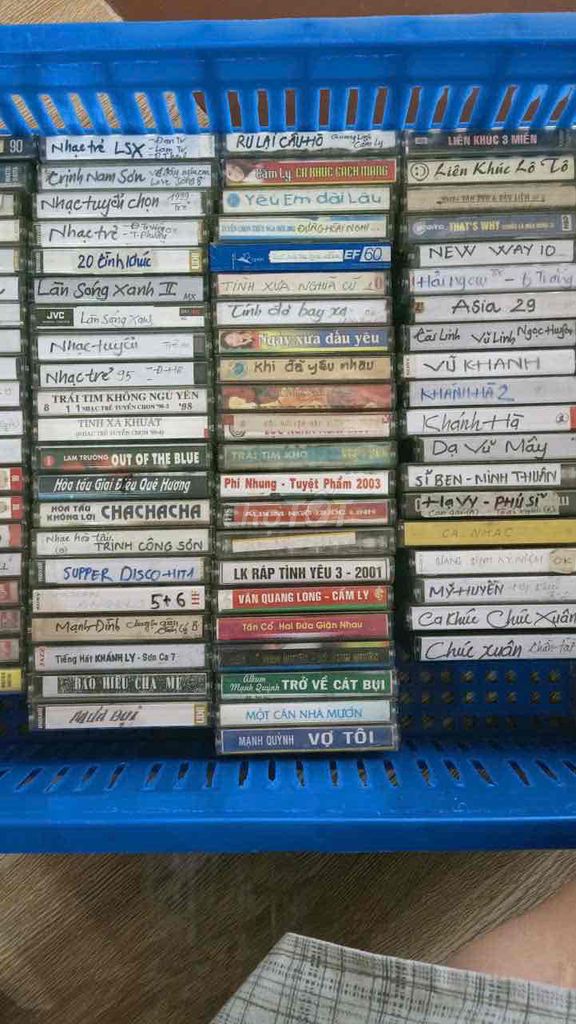 Băng cassette. Mua bán Sở thích khác tại Thành phố Thuận An Bình Dương được đăng bởi VIET THANG hình 1