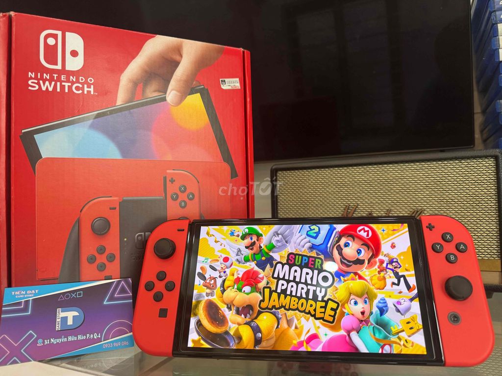 switch oled mario h@ck like new 99,99%