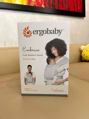 Dư dùng Địu Ergobaby Embrace bé 0-2 tuổi mới 100%