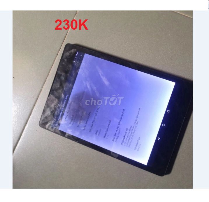 Xác HTC Nexus 9 Android 7 Duplicate. Mua bán Linh kiện (RAM, Card...) tại Thành phố Thủ Đức Tp Hồ Chí Minh được đăng bởi Nam Q9 Feb2025 hình 1