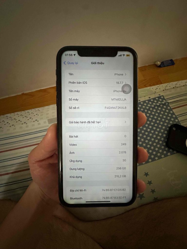 iphone Xr 256gb. Mua bán Điện thoại tại Quận Tân Phú Tp Hồ Chí Minh được đăng bởi hoàng vũ hình 1