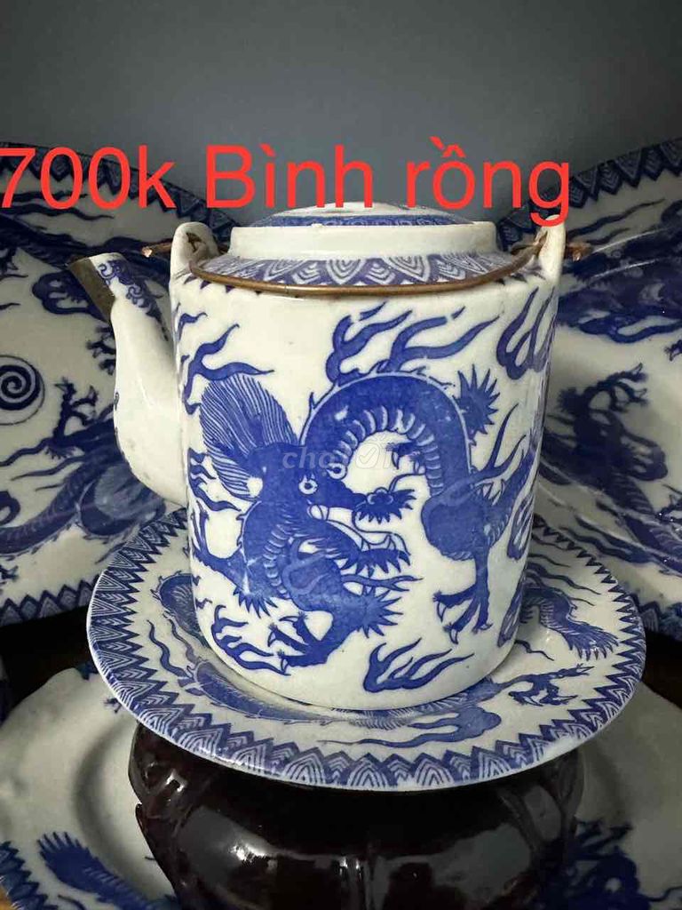 bình rồng nhật xưa