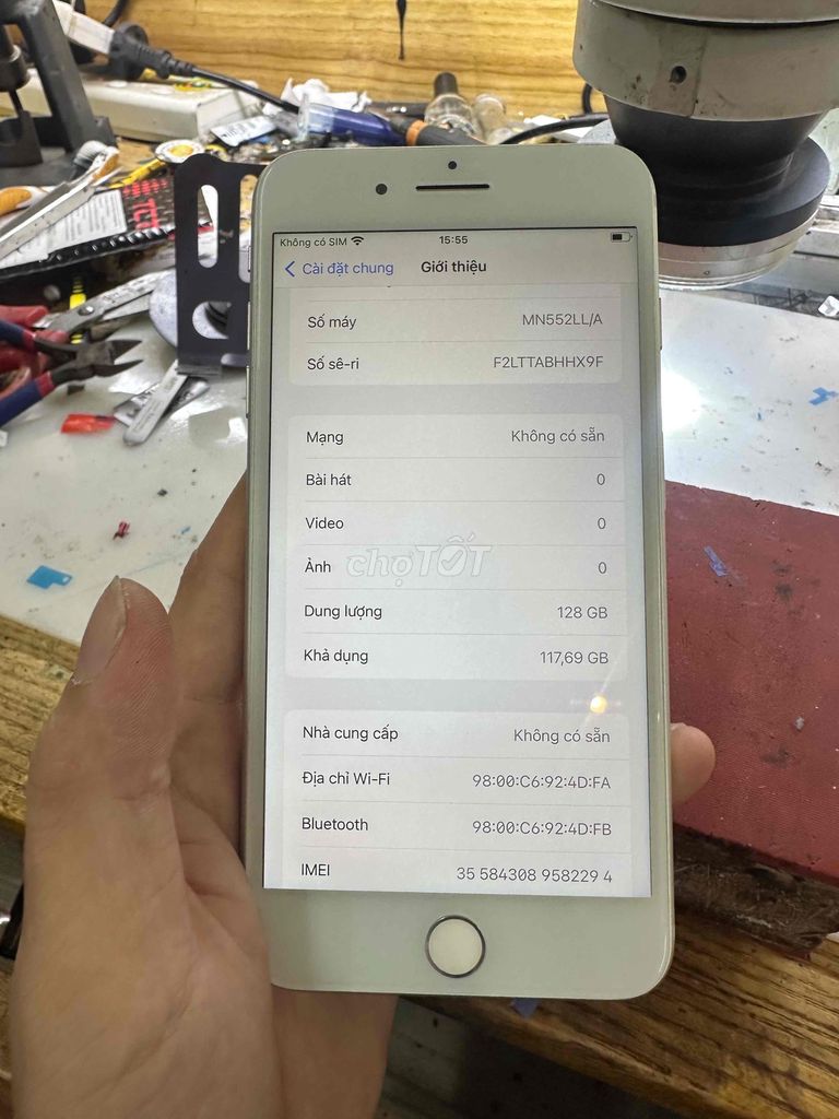 Apple iPhone 7 Plus 128GB Bạc Like New. Mua bán Điện thoại tại Quận Sơn Trà Đà Nẵng được đăng bởi Mạnh hình 1