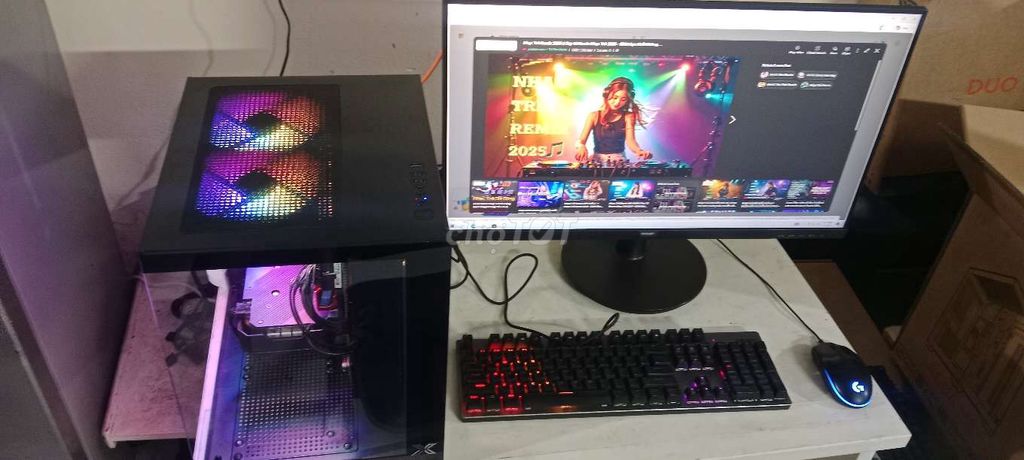 BỘ B560 I5 10400F 16G GTX 1660S 6G SSD 1T MH 27IN. Mua bán Máy tính để bàn tại Quận Thanh Khê Đà Nẵng được đăng bởi lê thao hình 1