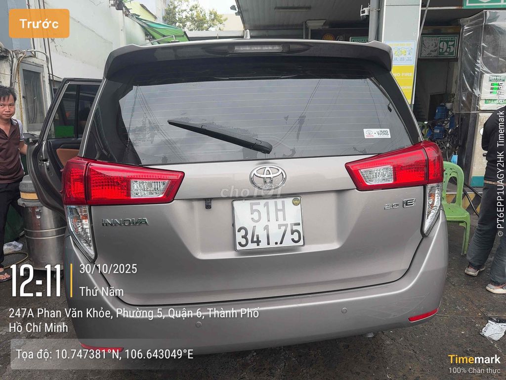 Toyota Innova 2020 2.0E - 28800 km. Mua bán Ô tô tại Quận 6 Tp Hồ Chí Minh được đăng bởi DominicNam hình 12