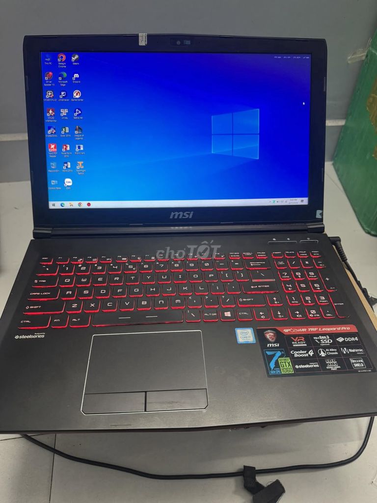 MSI GP62 GTX 1060 3GB 8GB/128GB Đen. Mua bán Laptop tại Quận 5 Tp Hồ Chí Minh được đăng bởi Hội Đồ Điện Tử hình 1