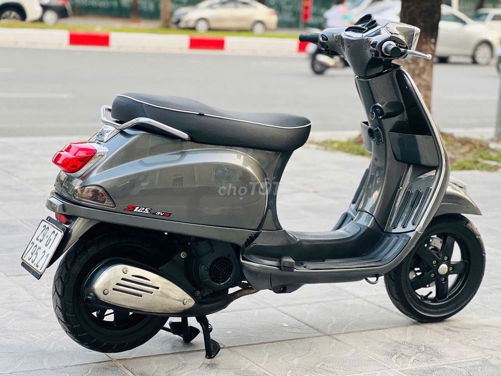 VESPA 125S 125IE  XÁM NGUYÊN CHÍNH CHỦ BIỂN 29. Mua bán Xe máy tại Quận Cầu Giấy Hà Nội được đăng bởi TUẤN MINH hình 4