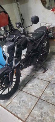 Xe cho các Phượt Thủ - máy 125cc côn kép màu Đen