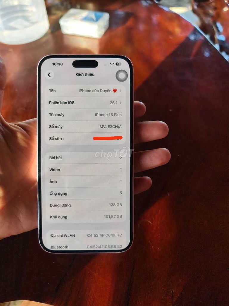 Apple iPhone 15 Plus 128GB Hồng Mới. Mua bán Điện thoại tại Huyện Cư Jút Đắk Nông được đăng bởi Mai Minh Mẫn hình 1