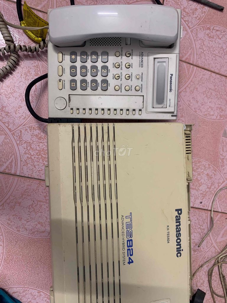 Tổng đài Panasonic KX-TES824 Trắng. Mua bán Đồ dùng văn phòng tại Quận Cầu Giấy Hà Nội được đăng bởi Nguyễn Tiến Thành hình 1