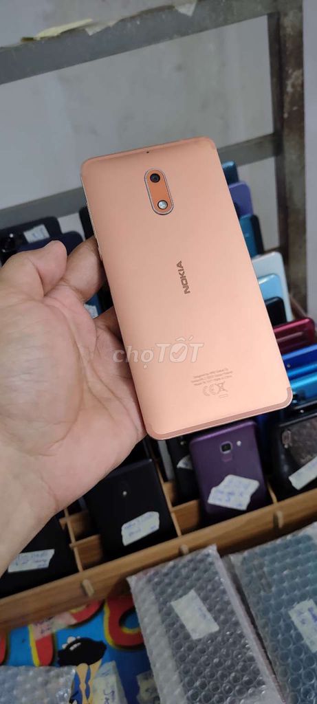 Nokia 6, ram 3gb, 32gb, 2sim. Mua bán Điện thoại tại Quận Gò Vấp Tp Hồ Chí Minh được đăng bởi A LONG   nhận thanh toán THẺ TÍN DỤNG hình 1