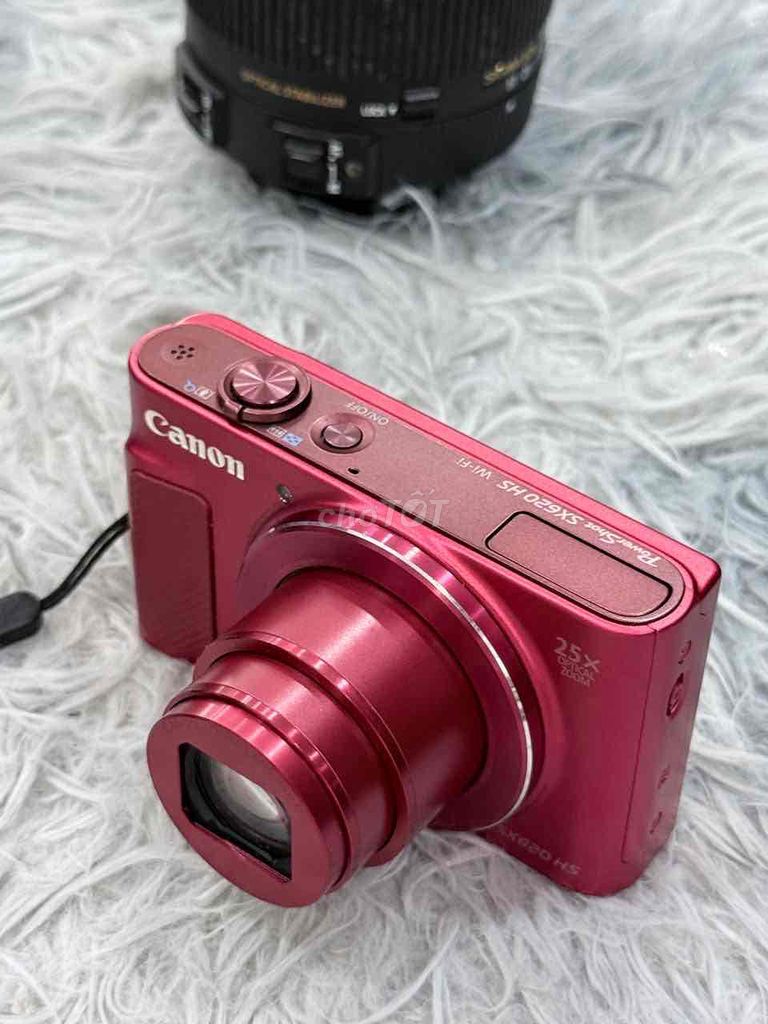 Máy ảnh Canon PowerShot SX620 HS Đỏ. Mua bán Máy ảnh, Máy quay tại Quận 5 Tp Hồ Chí Minh được đăng bởi Phan Thế Phong  hình 1