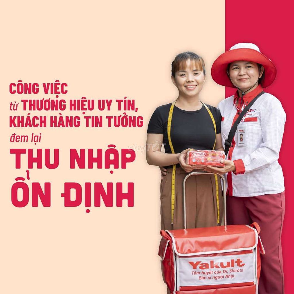 Tuyển 5 Nữ bán sữa Yakult khu vực Bình Chánh. Việc làm tại Quận 8 Tp Hồ Chí Minh được đăng bởi Công Ty TNHH Yakult Việt Nam hình 4