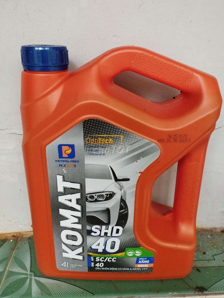 Cần bán can nhớt ôtô 4l. Mua bán Phụ tùng xe tại Huyện Bàu Bàng Bình Dương được đăng bởi Hoàng hình 2