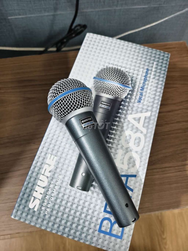 Microphone Shure Beta 58A Xám Mới. Mua bán Tivi, Âm thanh tại Quận Kiến An Hải Phòng được đăng bởi Nguyễn Sơn hình 1