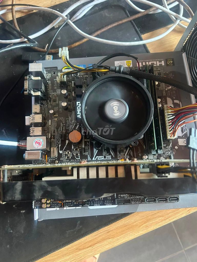 Combo Mainboard Asus A320 CPU AMD Ryzen 5 2600X. Mua bán Linh kiện (RAM, Card...) tại Huyện Cô Tô Quảng Ninh được đăng bởi Hội Đồ Điện Tử hình 1