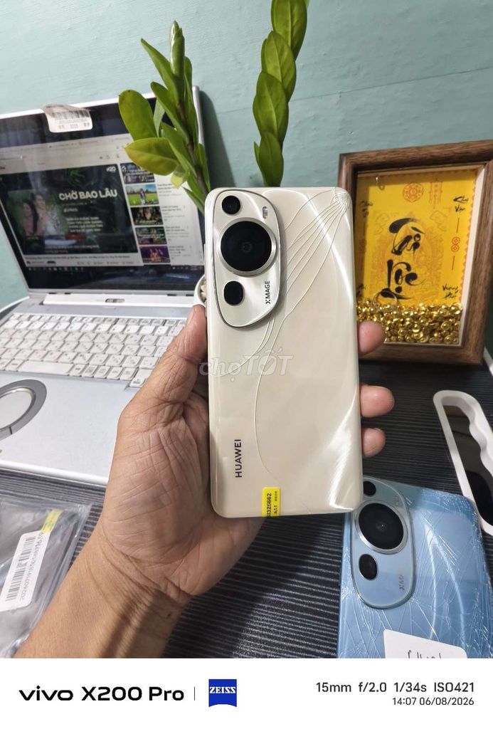 Huawei P60 Art 1TB Vàng xanh Like New. Mua bán Điện thoại tại Thành phố Thủ Đức Tp Hồ Chí Minh được đăng bởi Nguyễn Long Hoàng hình 1