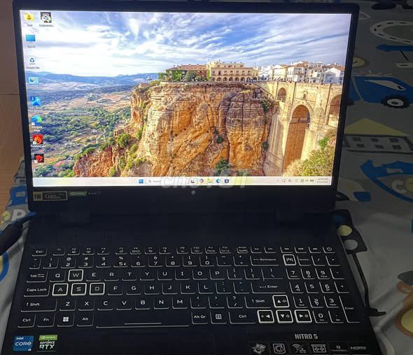 Acer Nitro 5 i5 12th Gen 8GB/512GB RTX 3060 Đen. Mua bán Laptop tại Quận 1 Tp Hồ Chí Minh được đăng bởi Hội Đồ Điện Tử hình 1
