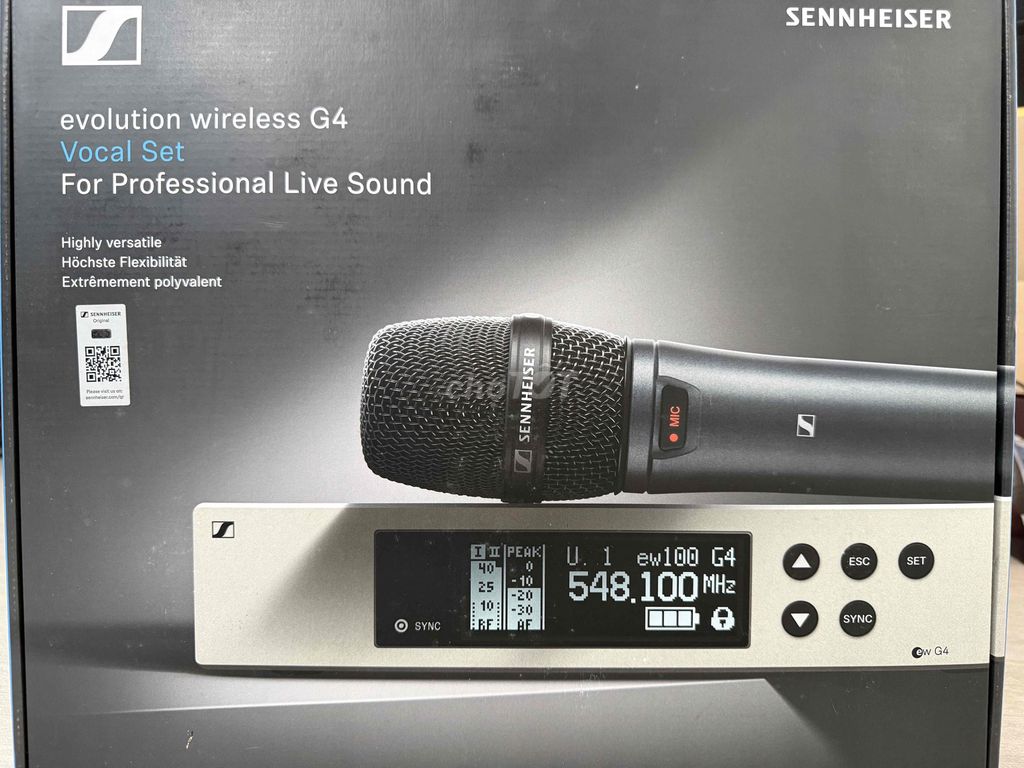 Micro không dây Sennheiser EW 100 G4 835. Mua bán Tivi, Âm thanh tại Quận Sơn Trà Đà Nẵng được đăng bởi ho phuong hình 1