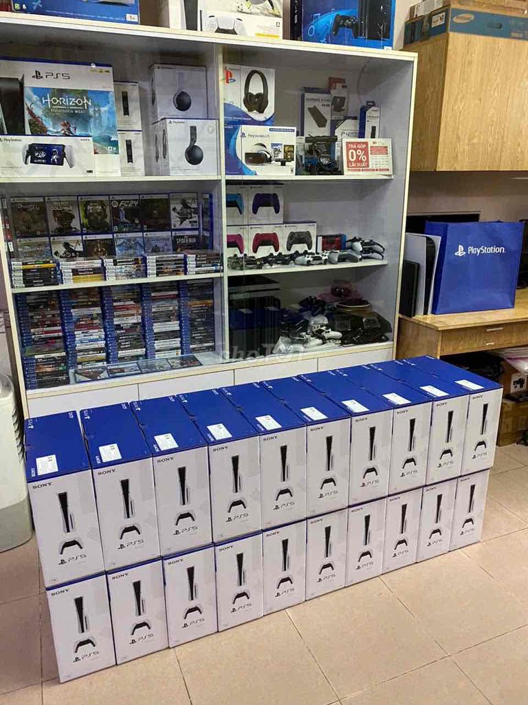 PS5 SLIM BẢN ĐĨA CHÍNH HÃNG SONY VN. Mua bán Thiết bị chơi game tại Quận Tân Bình Tp Hồ Chí Minh được đăng bởi LINK GAME PLAYSTATION hình 1