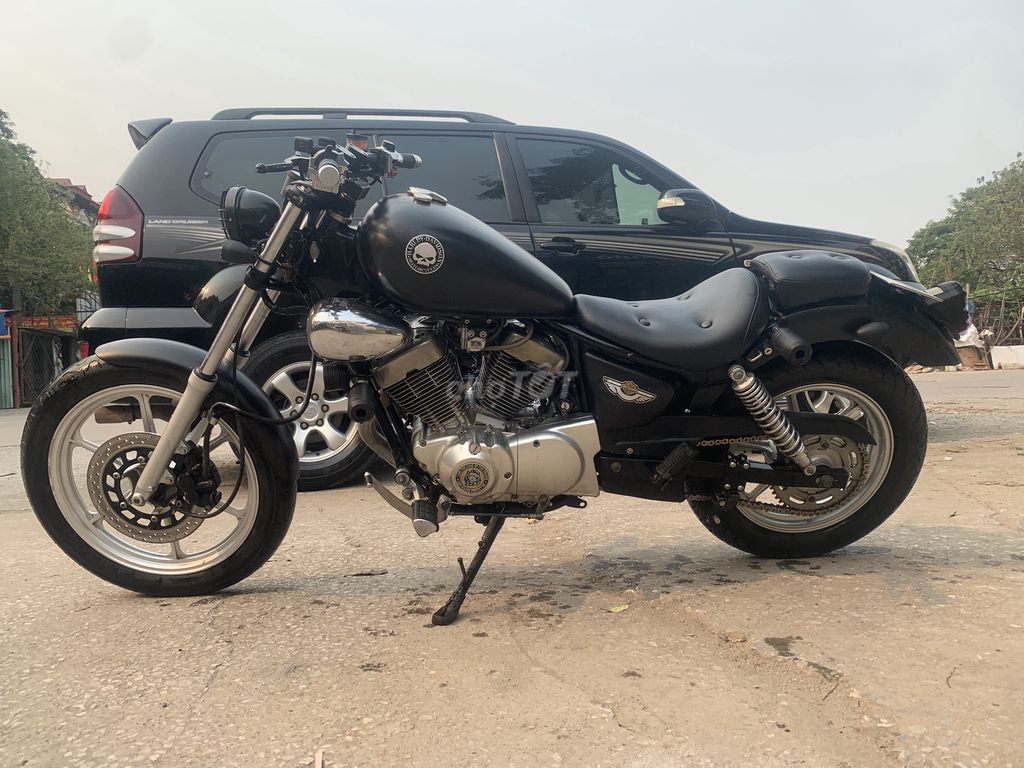 Yamaha Virago 250 zin chất sưu tầm. Mua bán Xe máy tại Quận Thanh Xuân Hà Nội được đăng bởi Mr Blue hình 1
