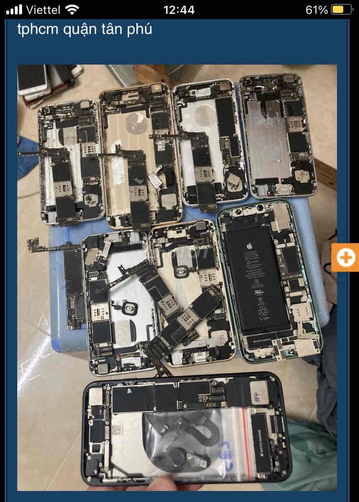 Ít cụm iphone 6 6+ 6s+ 7 11 iphone SE chi tiết. Mua bán Linh kiện (RAM, Card...) tại Quận Tân Phú Tp Hồ Chí Minh được đăng bởi Min Min hình 1