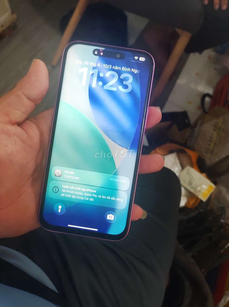 iPhone 16 Plus Hồng. Mua bán Điện thoại tại Thành phố Biên Hòa Đồng Nai được đăng bởi tuấn  hình 1