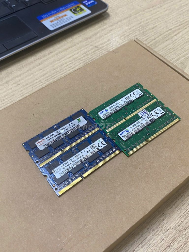 Ram laptop 8Gb PC3L buss 1600Mhz_1.35V_ZIN_BH12T. Mua bán Linh kiện (RAM, Card...) tại Quận Thanh Khê Đà Nẵng được đăng bởi Laptop 2nd bao bền giá rẻ  hình 1