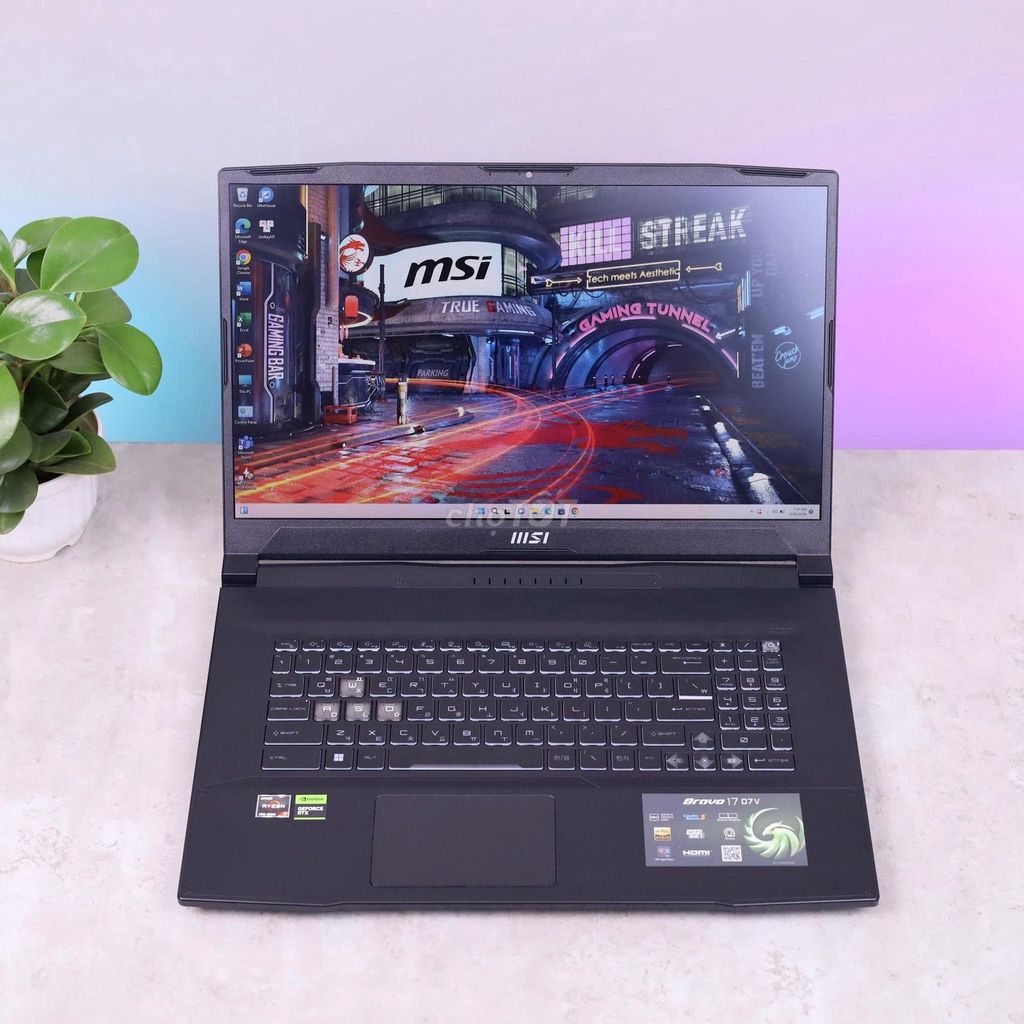 LAPTOP MSI R7 7735HS/16GB/512G/4060 8G/17.3" 144HZ. Mua bán Laptop tại Quận Bình Thạnh Tp Hồ Chí Minh được đăng bởi Z COMPUTER CHI NHÁNH BÌNH THẠNH hình 1