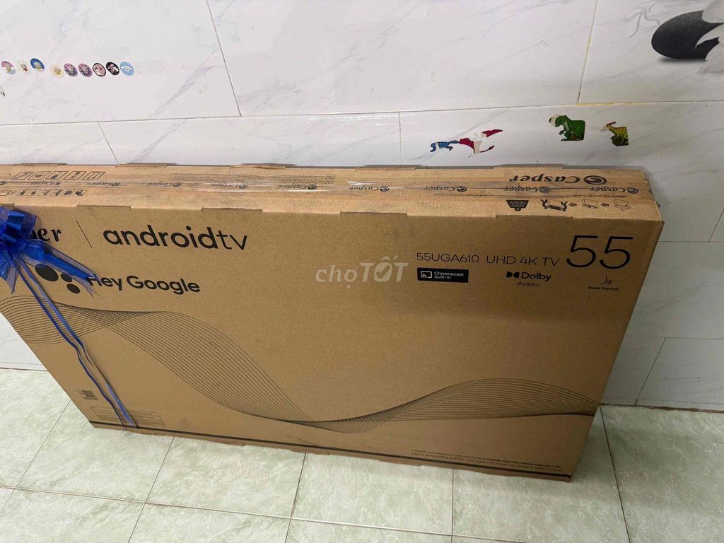 Tivi Casper 55UGA610 4K UHD Android TV. Mua bán Tivi, Âm thanh tại Thành phố Bà Rịa Bà Rịa - Vũng Tàu được đăng bởi Cung Cấp Nông Sản Xk hình 1