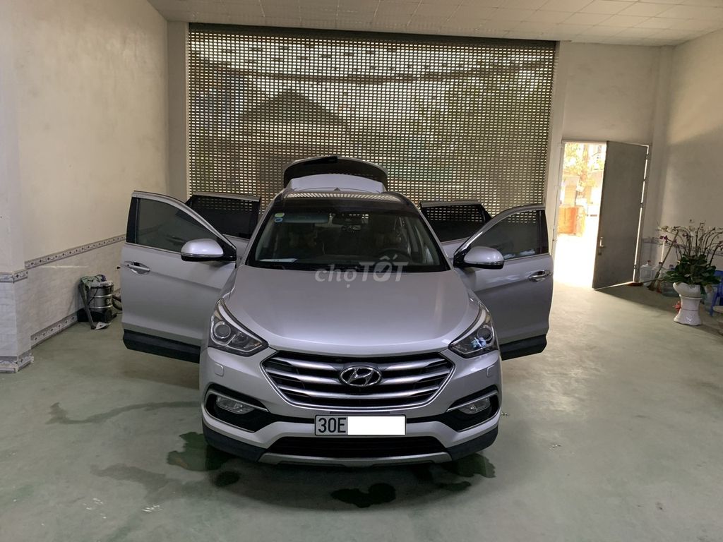 Bán xe santafe màu Bạc Đk2017,Máy dầu bản đặc biệt. Mua bán Ô tô tại Huyện Thạch Thất Hà Nội được đăng bởi KHAC DONG hình 7