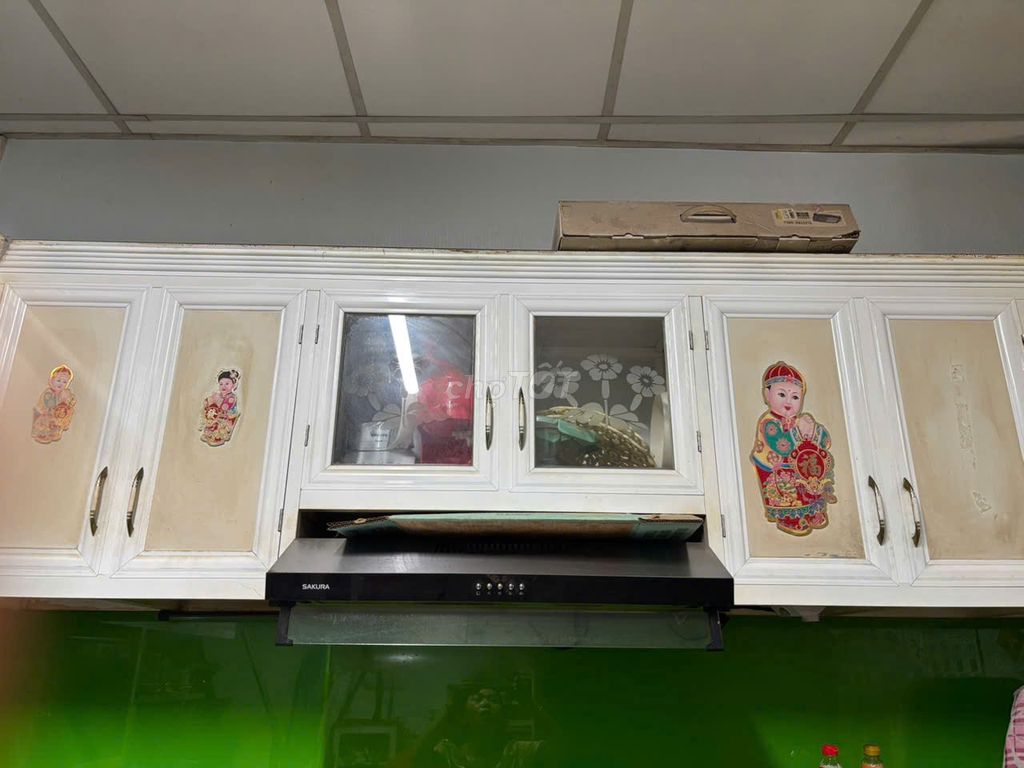 Thanh lý Tủ bếp nhôm trên dưới , màu trắng mới. Mua bán Tủ, kệ gia đình tại Quận Bình Tân Tp Hồ Chí Minh được đăng bởi Trang mai hình 1