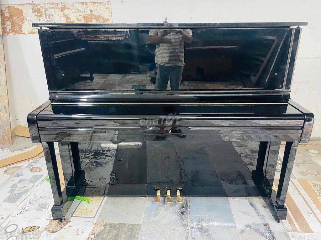 Piano cơ Yamaha U1G Đen Nhật Bản. Mua bán Nhạc cụ tại Thành phố Thủ Đức Tp Hồ Chí Minh được đăng bởi Kho piano cơ Nhật tại HCM hình 1