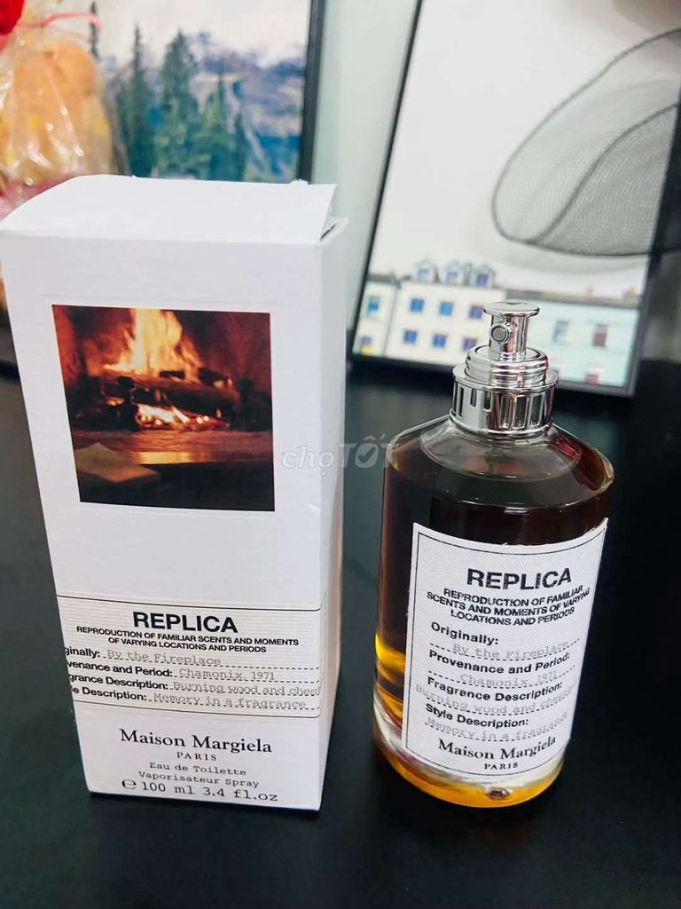 Replica By The Fireplace sẵn chiết 30ml bao Auth ạ