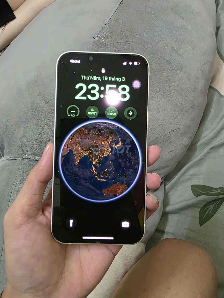 iPhone 13 128GB Trắng. Mua bán Điện thoại tại Quận Ngũ Hành Sơn Đà Nẵng được đăng bởi Nguyenthaihoang hình 1