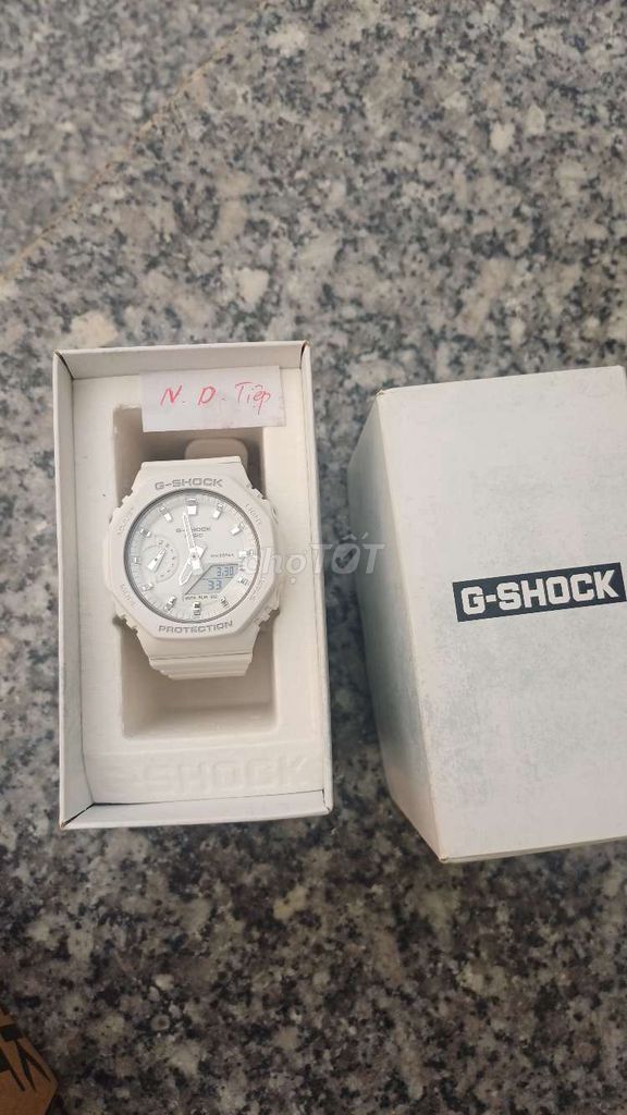 Đồng hồ Casio GMA S2100 Nữ Trắng. Mua bán Đồng hồ tại Huyện Quỳnh Phụ Thái Bình được đăng bởi gshock whatch hình 1